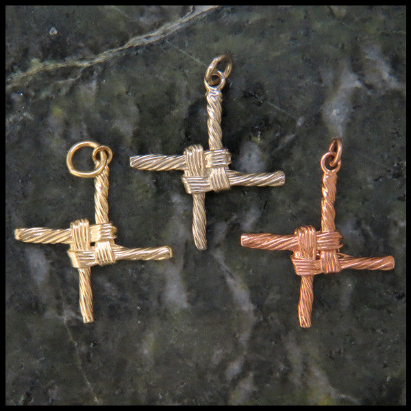 St. Brigid's Cross Jewelry | Celtic Pendants & Earrings